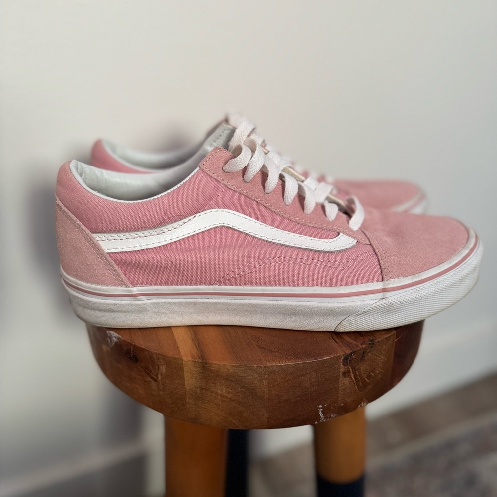 Vans Pink and White Sneakers - Picture 5 of 5